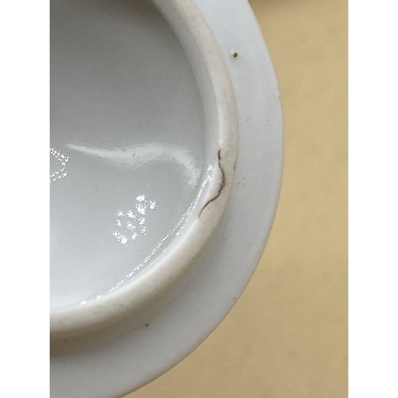 Noritake Morimura Hand Painted Lidded Mustard Tree & House Scene - Picture 10 of 12